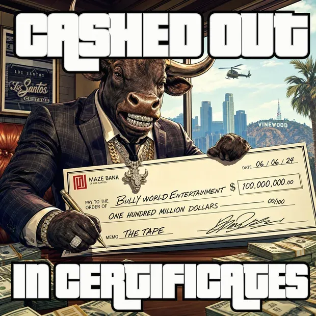 Meme: CASHED OUT / IN CERTIFICATES
