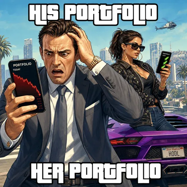 Meme: HIS PORTFOLIO / HER PORTFOLIO