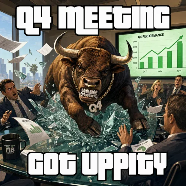 Meme: Q4 MEETING / GOT UPPITY