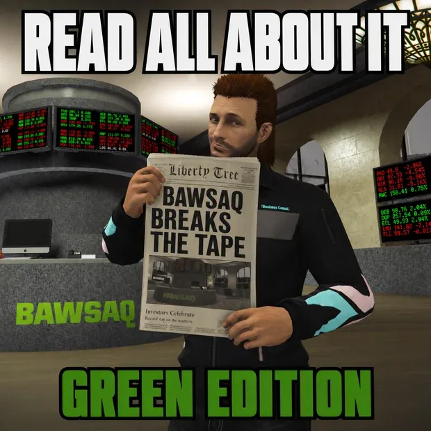 Meme: READ ALL ABOUT IT / GREEN EDITION