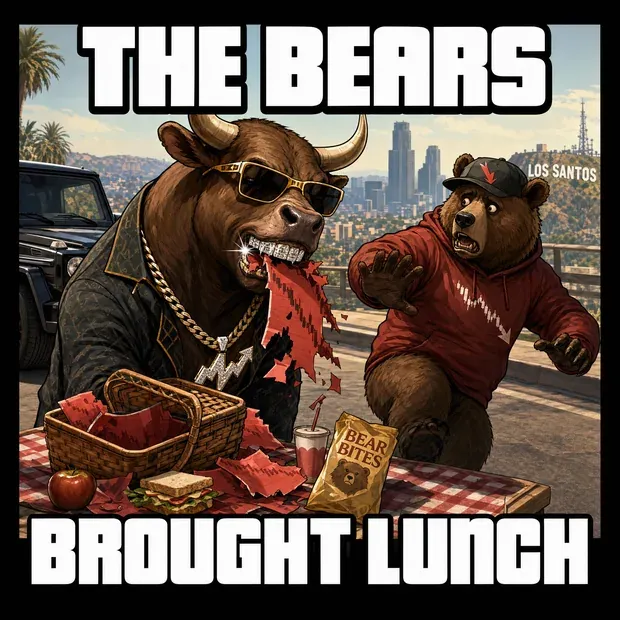 Meme: THE BEARS / BROUGHT LUNCH