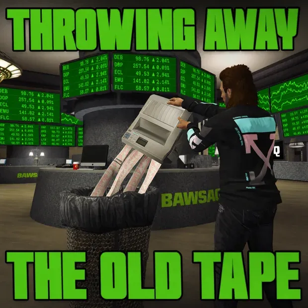 Meme: THROWING AWAY / THE OLD TAPE